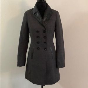 Modern & Professional Worthington Grey Pea Coat